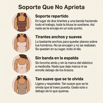Dile Adiós A Los Brasieres Para Siempre, Sin Sacrificar El Soporte