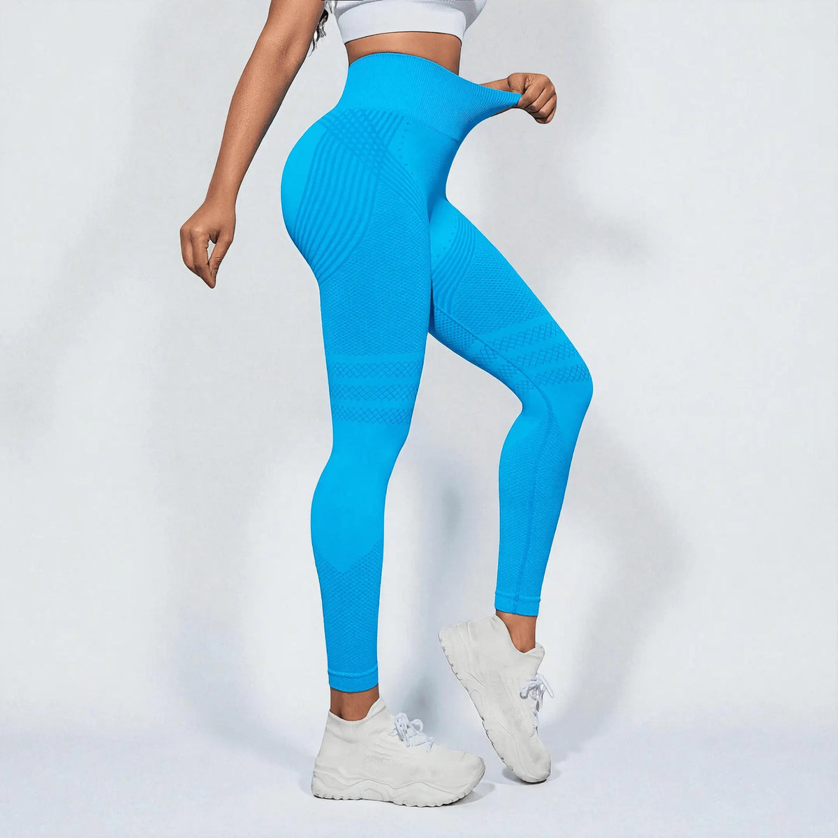 Leggings 3D VivaCuerpo™ - Azul