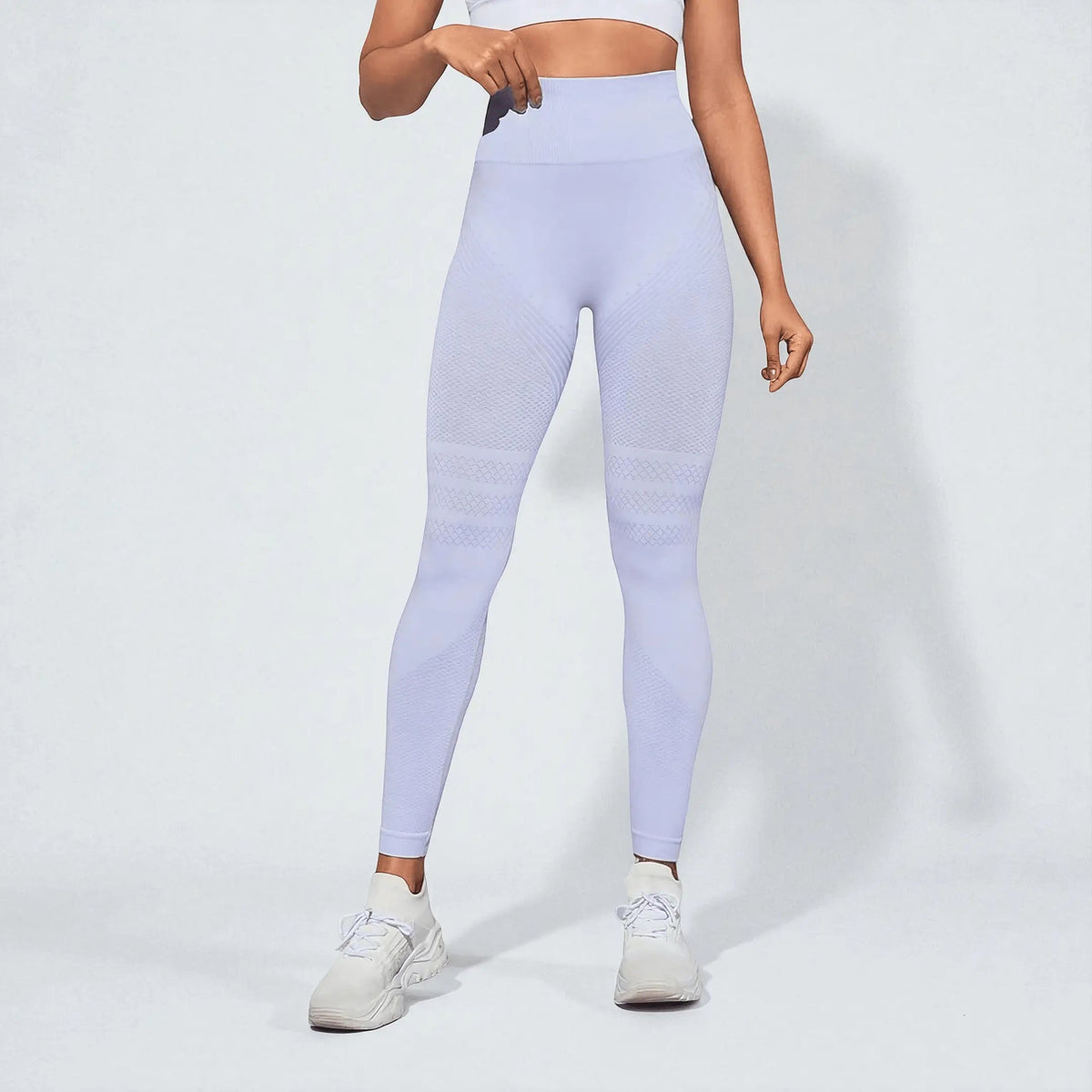 Leggings 3D VivaCuerpo™ - Lila claro